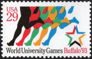 SC#2748 29¢ World University Games Single (1993) MNH