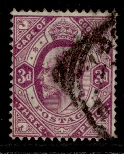 SOUTH AFRICA - Cape of Good Hope EDVII SG74, 3d magenta, FINE USED.