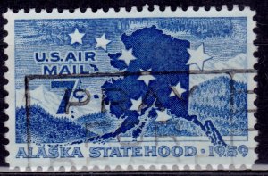 United States, 1959, Alaska Statehood, sc#C53, used