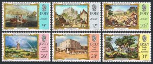 Jersey 340-345, MNH.M ichel 334-337. Alexander Gilfillan, 1984. Paintings.