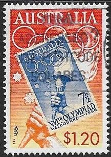 Australia # 1733 - Olympic Torch - Used