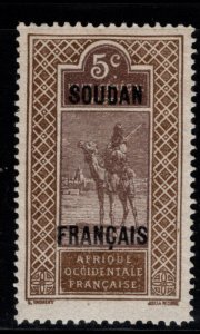 French Sudan Scott 24 Mint Hinged, MH*, stamp