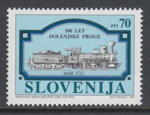 Slovenia 203 Train MNH VF