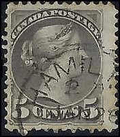 CANADA   #42 USED (3)