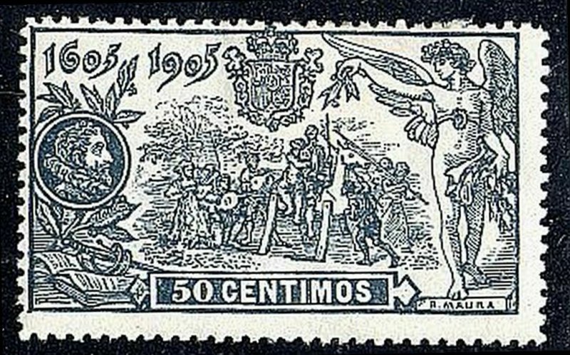 SPAIN Sc.#287-291, and #293 MH (CV $98)