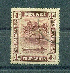 Brunei sc# 47 used cat value $1.50