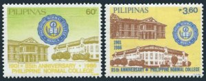 Philippines 1825-1826, MNH. Mi 17. Philippine Normal College, 85th Ann. 1986.