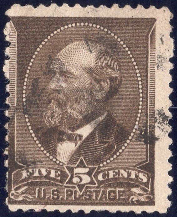 5c 1882 James Garfield SC205