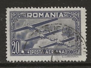 Romania Scott catalog # C21 Used