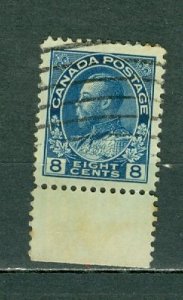 CANADA 1925 GEO V #115 MARGIN STAMP VF USED...$15.00