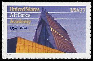 #3838 37c 50th Anniv. Air Force Academy 2004 Mint NH