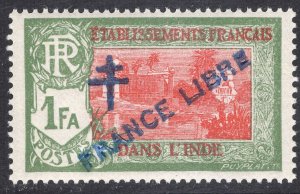 FRENCH INDIA SCOTT 165