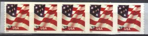 3632Ae, PNC-5,Waving Flag, MNH. PL-S3333.  37 Cent