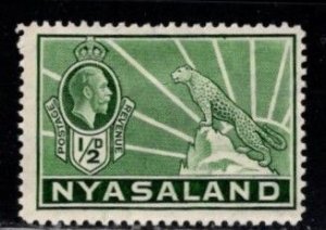 Nyasaland - #54 King George VI - MLH