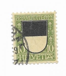 Switzerland #B22 Used - Stamp - CAT VALUE $2.50