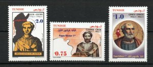 2019- Tunisia - Vatican-Three African Popes: Victor 1st– Miltiades– Gelasius 1st