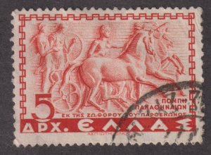 Greece 403 Chariot of Panathenaic Festival 1937