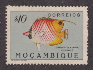 Mozambique 333 Golden Butterflyfish 1951