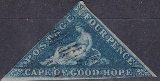 Cape Of Good Hope #13  F-VF Used CV $120.00  (A18780)