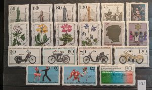 GERMANY BERLIN 1983 YEAR SET  MNH