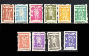 PANAMA #RA52-RA61  1964  BOY SCOUTS SET OF 10 ,Mint Never Hinged