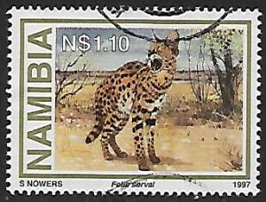 Namibia # 827 - Serval - used   [Kl.Zw]