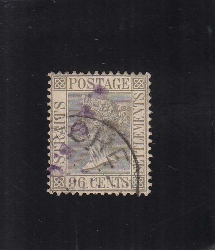 Straits Settlement: Sc #57, Used (34463)