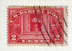 USA; 1912-13 early Parcel post issue fine used 2c. value