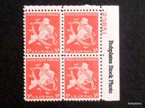 BOBPLATES #C38 New York City Lower Left Plate Block 23851 F-VF H DCV=$4 *