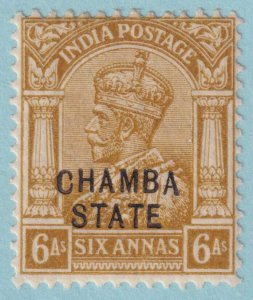 INDIA - CHAMBA STATE 40  MINT HINGED OG * NO FAULTS VERY FINE! - TKH