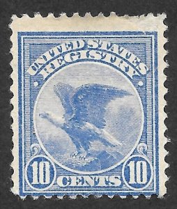 Doyle's_Stamps: Mint, Thinned 1911 Registry Stamp, Scott #F1*