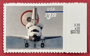 3261 SPACE SHUTTLE LANDING Single Priority US $3.20 Stamp MNH 1998