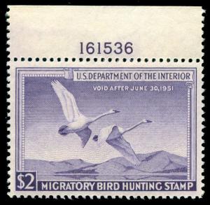 momen: US Stamps #RW17 Duck Mint OG NH XF-SUP Jumbo