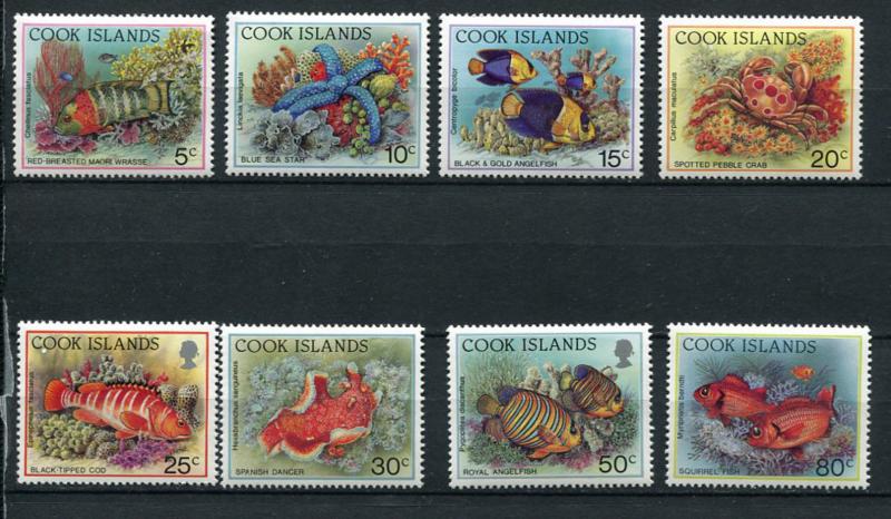 Cook Islands Sc 1058-6 MNh Marine Life Fishes