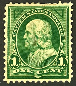 U.S. #279 MINT OG HR