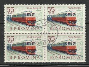 Romania Commemorative Stamp Used Block of Four A20P42F2667-