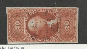 United States, Postage Stamp, #R98a Used, 1862 Revenue