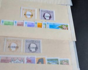 AZORES 1980 Year Set MNH 7 Stamps x 4 sets