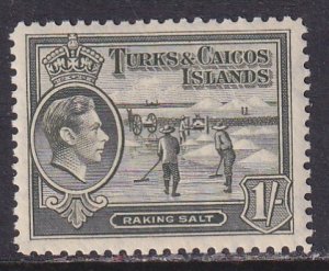 Turks and Caicos (1938) #86A MH