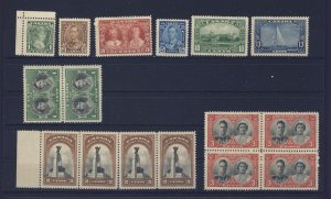 16x Canada Royalty Stamps Set of 6-GeorgeV 25th Ann. + 10 other royalty