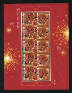 Gibraltar 1784 Chinese Lunar New Year of the Ox 2021