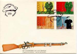 ANGOLA - 1991 The 30th Anniversary of the Armed Independence Movement    FDC1266