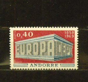 13483   ANDORRA, French   # 188   MNH                     CV$ 7.50