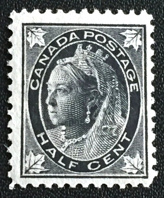 CANADA 1897-98 QV Mable Leaf issue ½c MNH SC#66 C3686