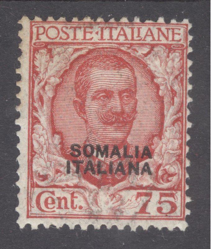 Somalia 1926 75c Dark Red & Rose Scott 90 SG 96 LMM/MLH Cat $130