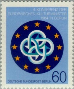 Germany Berlin 1984 MNH Stamps Scott 9N493 Culture European Union Conference