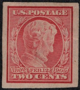 USA #368 SUPERB OG NH, four large margins, SELECT!