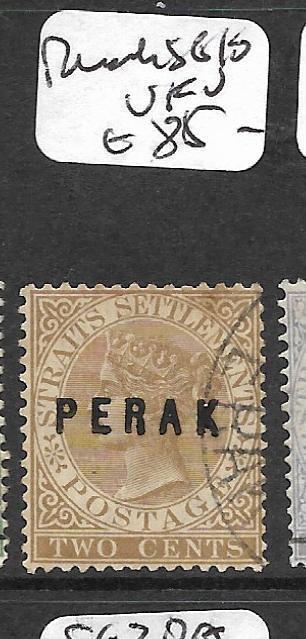 MALAYA PERAK (P0109B) QV 2C  SG10  VFU