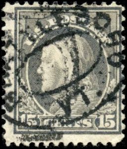 U. S. Scott #418 - Used     [LA01-0019-04-01]