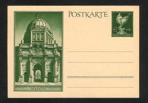 Germany Nazi period postcard postal stationery mint P297 k144